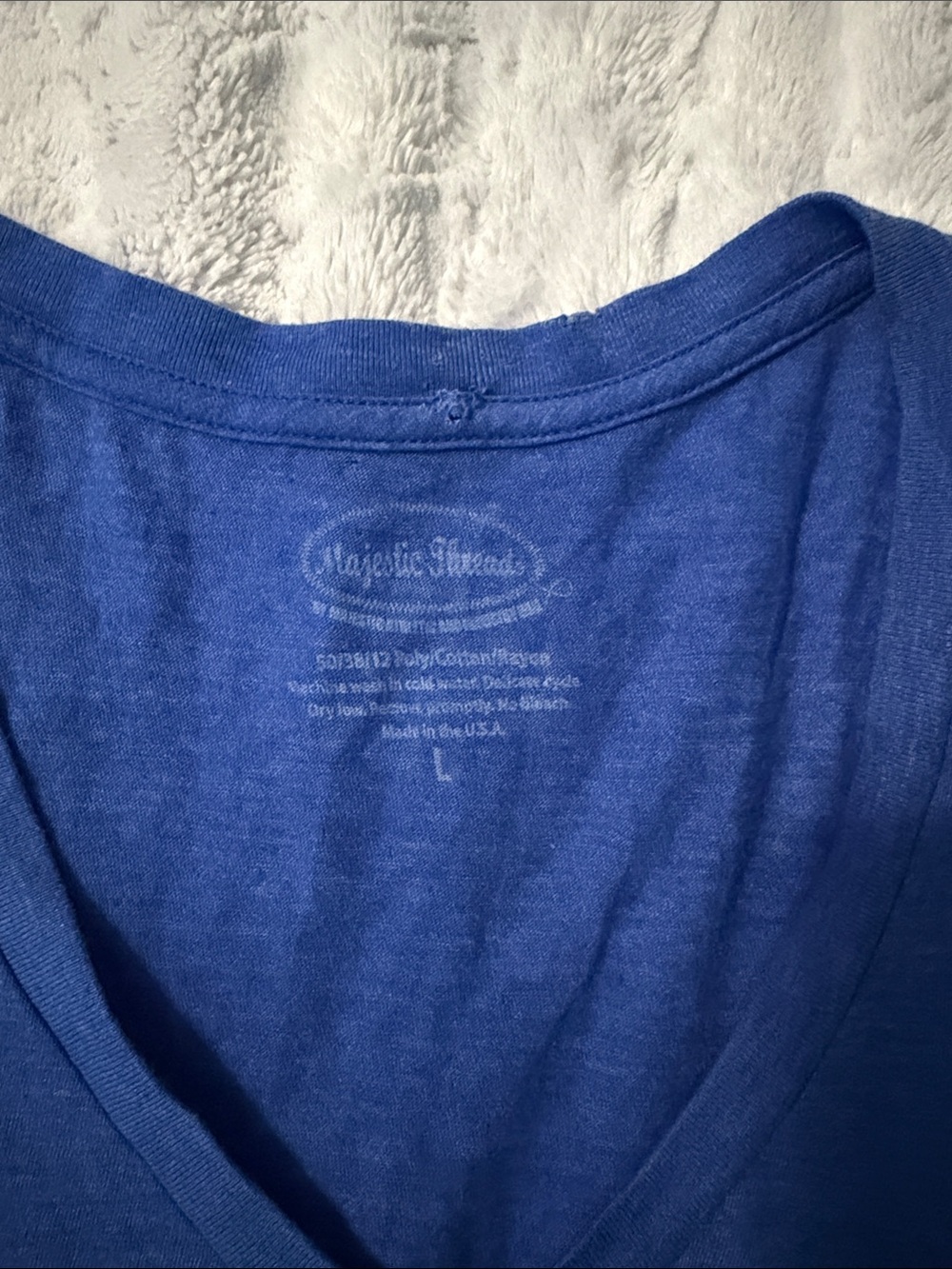 KC royals bling v-neck t shirt - Picture 2 of 5